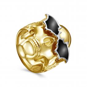 Кольцо из лимонного серебра KABAROVSKY K11-929-0087 с эмалью K11-929-0087 фото