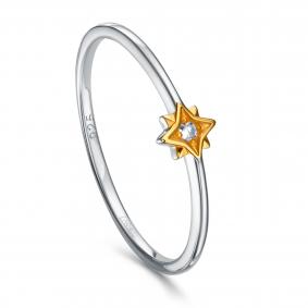 Серебряное кольцо KABAROVSKY K11-940-1087 с бриллиантом K11-940-1087 фото