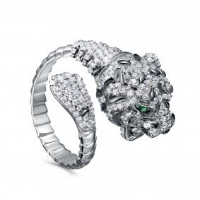 Серебряное кольцо KABAROVSKY K11-9509-7902 с фианитом и эмалью K11-9509-7902 фото