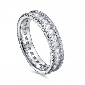 Серебряное кольцо KABAROVSKY K11-9522-7900 с фианитом K11-9522-7900 фото