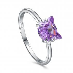 Серебряное кольцо KABAROVSKY с бриллианитом K11-978-14000 K11-978-14000 фото