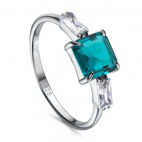 Серебряное кольцо KABAROVSKY K11-983-61200 с фианитом и алпанитом K11-983-61200 фото