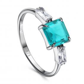 Серебряное кольцо KABAROVSKY K11-983-61300 с фианитом и алпанитом K11-983-61300 фото