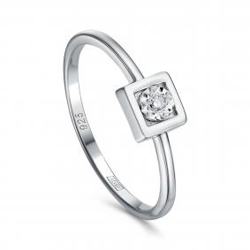 Серебряное кольцо KABAROVSKY K11-987-1000 с бриллиантом K11-987-1000 фото