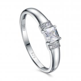 Серебряное кольцо KABAROVSKY K11-997-7900 с фианитом K11-997-7900 фото
