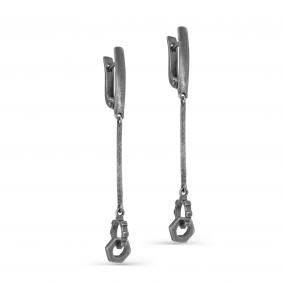 Серьги из черненого серебра KABAROVSKY K12-282-0083 K12-282-0083 фото