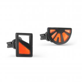 Серебряные серьги KABAROVSKY с витражной эмалью K12-303-0023 K12-303-0023 фото