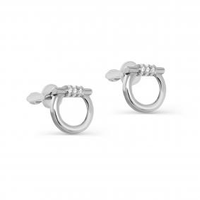 Серебряные серьги KABAROVSKY K12-439-7900 с фианитом K12-439-7900 фото