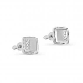 Серебряные серьги KABAROVSKY K12-441-7900 с фианитом K12-441-7900 фото