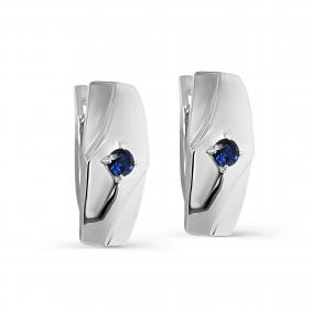 Серебряные серьги KABAROVSKY K12-494-40800 с фианитом K12-494-40800 фото