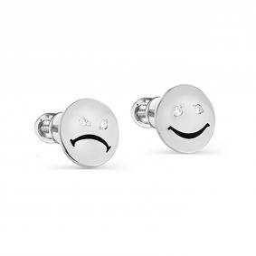 Серебряные серьги KABAROVSKY K12-562-7902 с фианитом K12-562-7902 фото