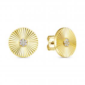 Серебряные серьги KABAROVSKY K12-7003-7987 с фианитом K12-7003-7987 фото