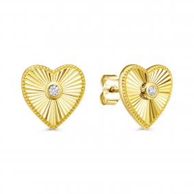 Серебряные серьги KABAROVSKY K12-7004-7987 с фианитом K12-7004-7987 фото