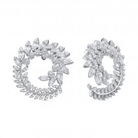 Серебряные серьги KABAROVSKY K12-9065-7900 с фианитом K12-9065-7900 фото