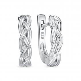 Серебряные серьги KABAROVSKY K12-9086-0000 K12-9086-0000 фото