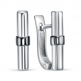 Серебряные серьги KABAROVSKY K12-960-1089 с бриллиантом K12-960-1089 фото