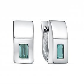 Серебряные серьги KABAROVSKY K12-982-61300 с алпанитом K12-982-61300 фото