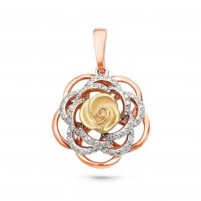 Золотая подвеска KABAROVSKY K13-0591-1000 с бриллиантом K13-0591-1000 фото