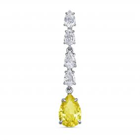 Серебряная подвеска KABAROVSKY K13-1003-14200 с фианитом K13-1003-14200 фото