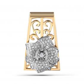 Подвеска из лимонного золота KABAROVSKY K13-2670-1000 с бриллиантом K13-2670-1000 фото