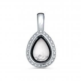 Серебряная подвеска KABAROVSKY K13-9531-7902 с фианитом и эмалью K13-9531-7902 фото