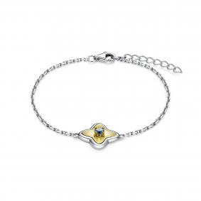 Серебряный браслет KABAROVSKY K14-7006-40187 с фианитом K14-7006-40187 фото