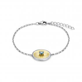 Серебряный браслет KABAROVSKY K14-7007-40187 с фианитом K14-7007-40187 фото