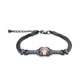 Серебряный браслет KABAROVSKY K14-894-62501 с фианитом, эмалью и алпанитом K14-894-62501 фото