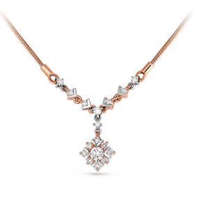 K16-0666-1000 Колье из золота с бриллиантом Золото 585° K16-0666-1000 фото