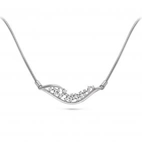 Серебряное колье KABAROVSKY K16-078-8100 с Swarovski K16-078-8100 фото