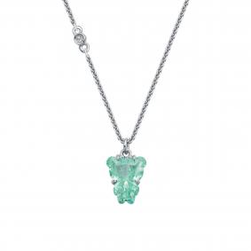 Серебряное колье KABAROVSKY с бриллианитом и swarovski K16-1000-13300 K16-1000-13300 фото
