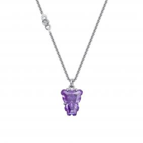 Серебряное колье KABAROVSKY с бриллианитом и swarovski K16-1000-14500 K16-1000-14500 фото