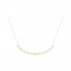 Колье из лимонного золота KABAROVSKY K16-22187-1000 с бриллиантом K16-22187-1000 фото