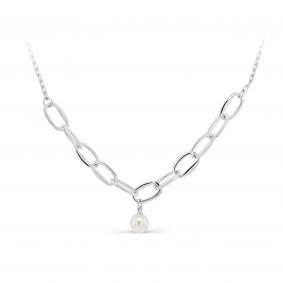 Серебряное колье KABAROVSKY K16-301-1500 с жемчугом Swarovski K16-301-1500 фото