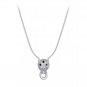 K16-9028-0102 Колье из серебра с фианитом Серебро 925° K16-9028-0102 фото