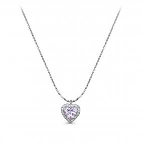 K16-9070-41700 Колье из серебра с фианитом Серебро 925° K16-9070-41700 фото