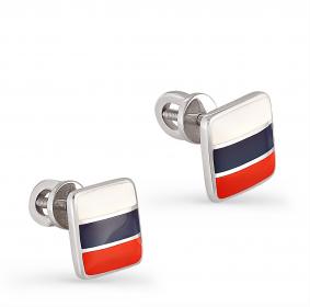 Серебряные серьги KABAROVSKY K2-005-0001 с эмалью K2-005-0001 фото