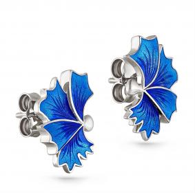 Серебряные серьги KABAROVSKY K2-028-0001 с эмалью K2-028-0001 фото