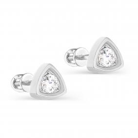 Серебряные серьги KABAROVSKY K2-082-7900 с фианитом K2-082-7900 фото