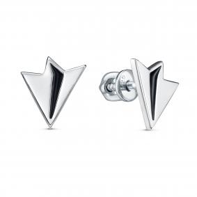 Серебряные серьги KABAROVSKY K2-194-0002 с эмалью K2-194-0002 фото