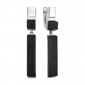 Серебряные серьги KABAROVSKY с дерево грабом K2-221-80000 K2-221-80000 фото