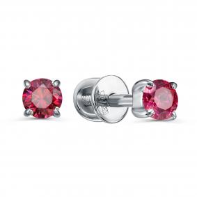 Серебряные серьги KABAROVSKY K2-234-40300 с Swarovski K2-234-40300 фото