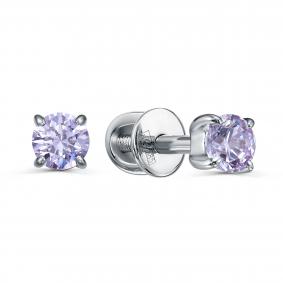 Серебряные серьги KABAROVSKY K2-234-40500 с Swarovski K2-234-40500 фото