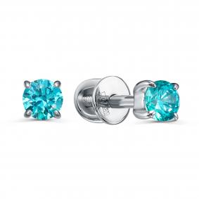 Серебряные серьги KABAROVSKY K2-234-42000 с Swarovski K2-234-42000 фото