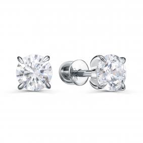 Серебряные серьги KABAROVSKY K2-235-8100 с Swarovski K2-235-8100 фото
