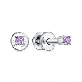 Серебряные серьги KABAROVSKY K2-243-40200 с Swarovski K2-243-40200 фото