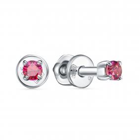 Серебряные серьги KABAROVSKY K2-244-40300 с Swarovski K2-244-40300 фото