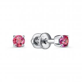 Серебряные серьги KABAROVSKY K2-245-40300 с Swarovski K2-245-40300 фото
