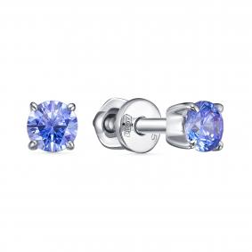 Серебряные серьги KABAROVSKY K2-246-41100 с Swarovski K2-246-41100 фото