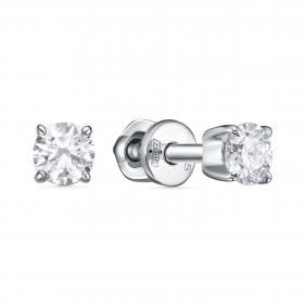 Серебряные серьги KABAROVSKY K2-246-8100 с Swarovski K2-246-8100 фото